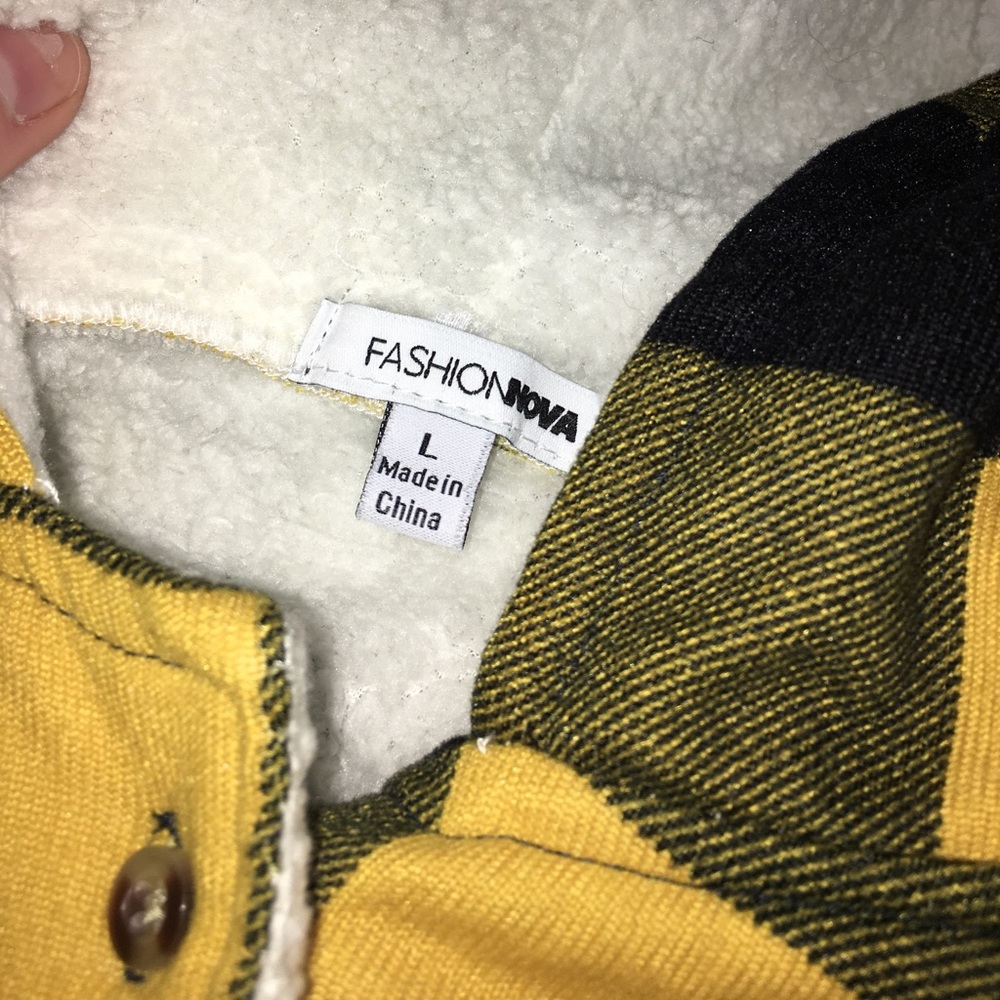 Plaid FashionNova button up